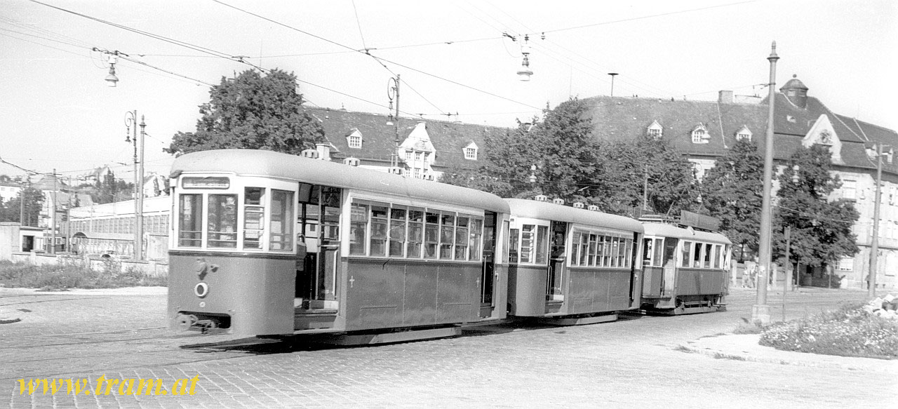 Der Bahnhof Speising hat sich, wie hier auf dem Bild vom 1. September 1957, bis heute kaum verändert. (Foto: Helmut Portele)